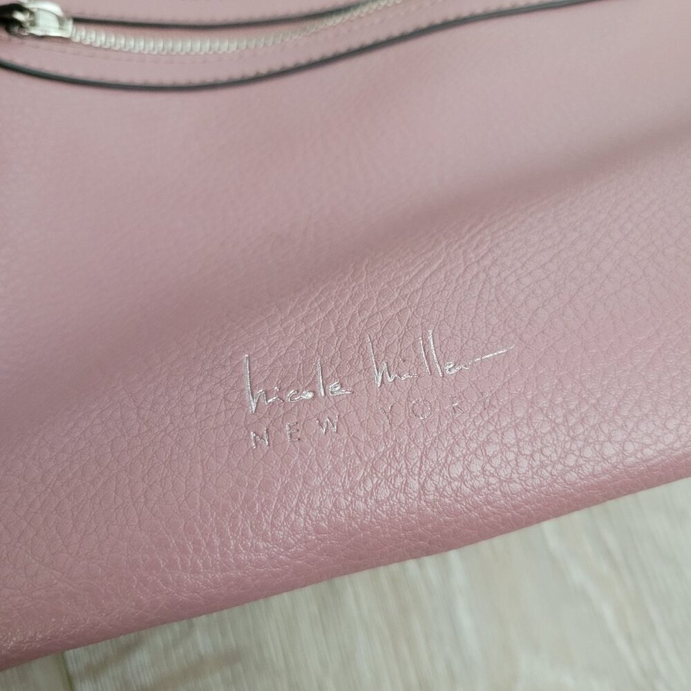 Nicole Miller New York Lavender Shoulder Bag | Beautiful Quality Handbag - Picture 5 of 7